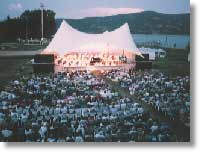 Music festival at Sandpoint
